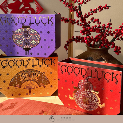 欢喜物2026马年GOODLUCK花盒