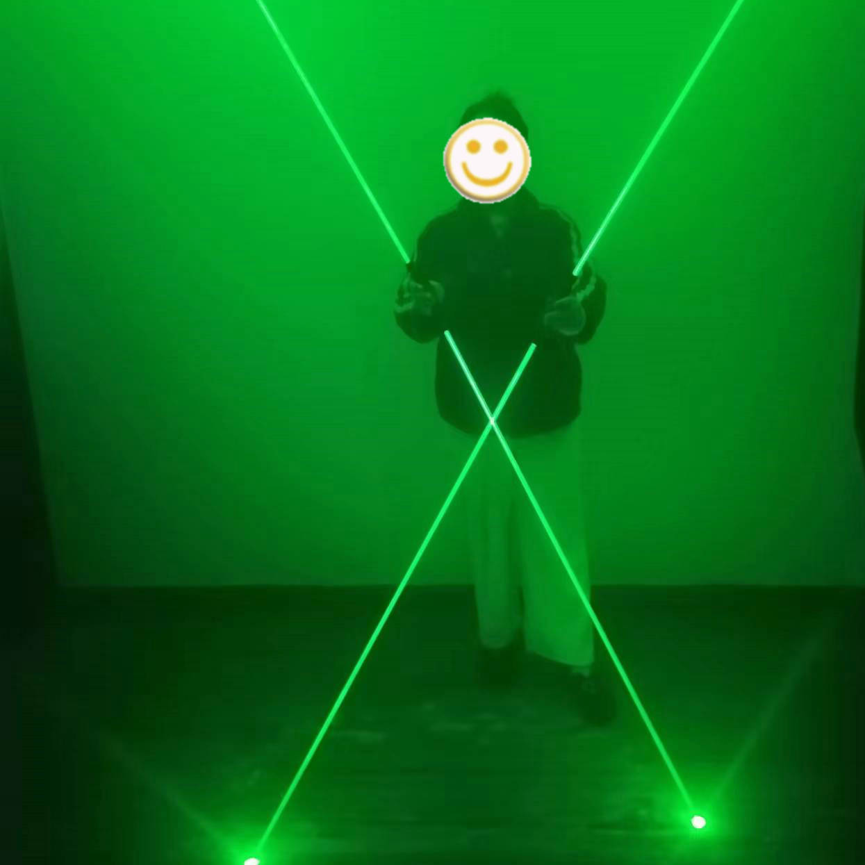 手持双头激光舞激光手电镭射灯