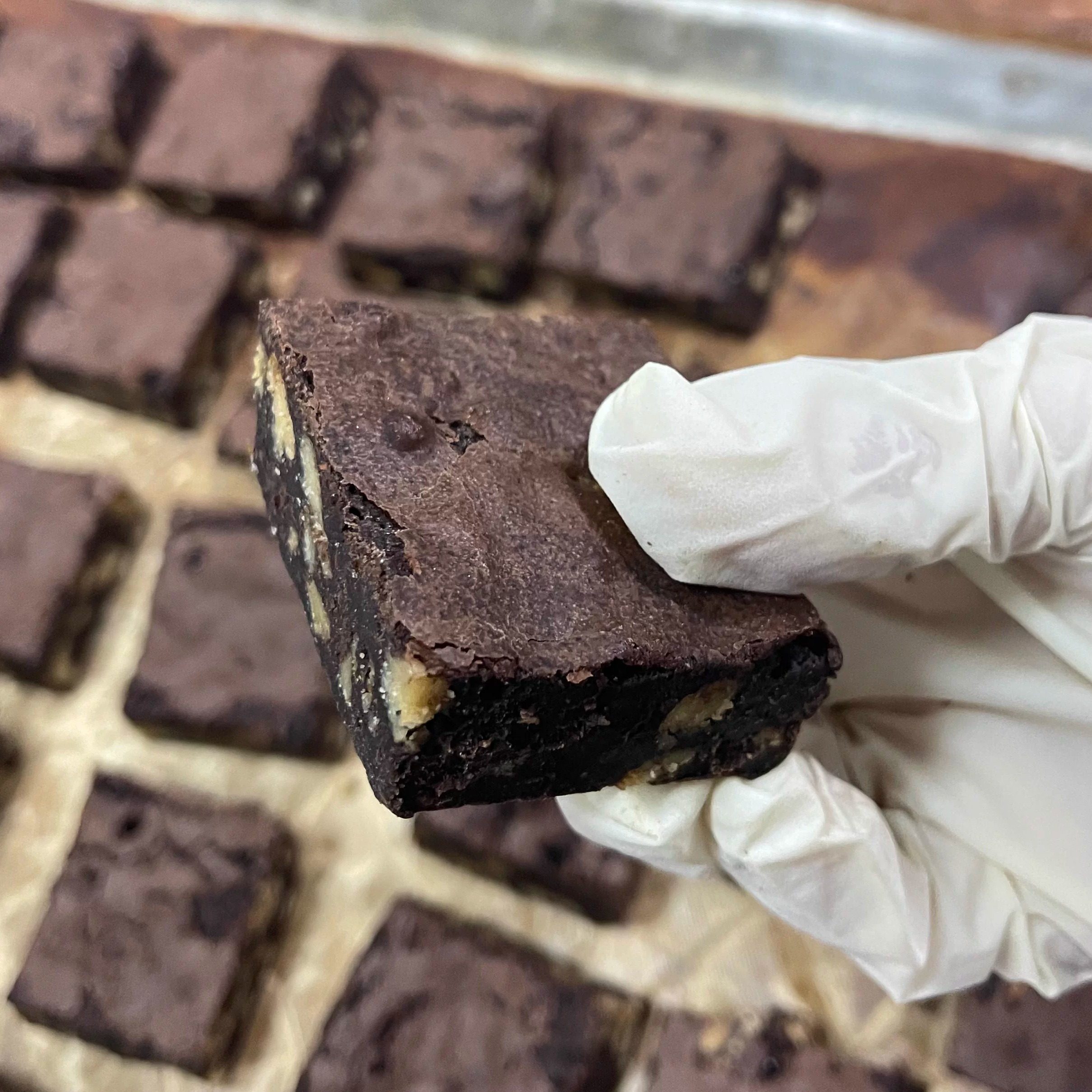 Brotecke手工甜品核桃布朗尼（4*4*2cm）WalnutBrownie55g