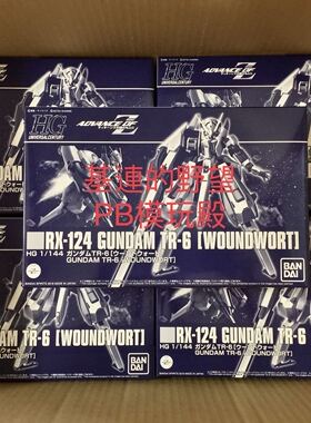 万代模型 PB 限定 HG TR-6 AOZ WOUNDWORT 伍德沃特 RX-124 白兔