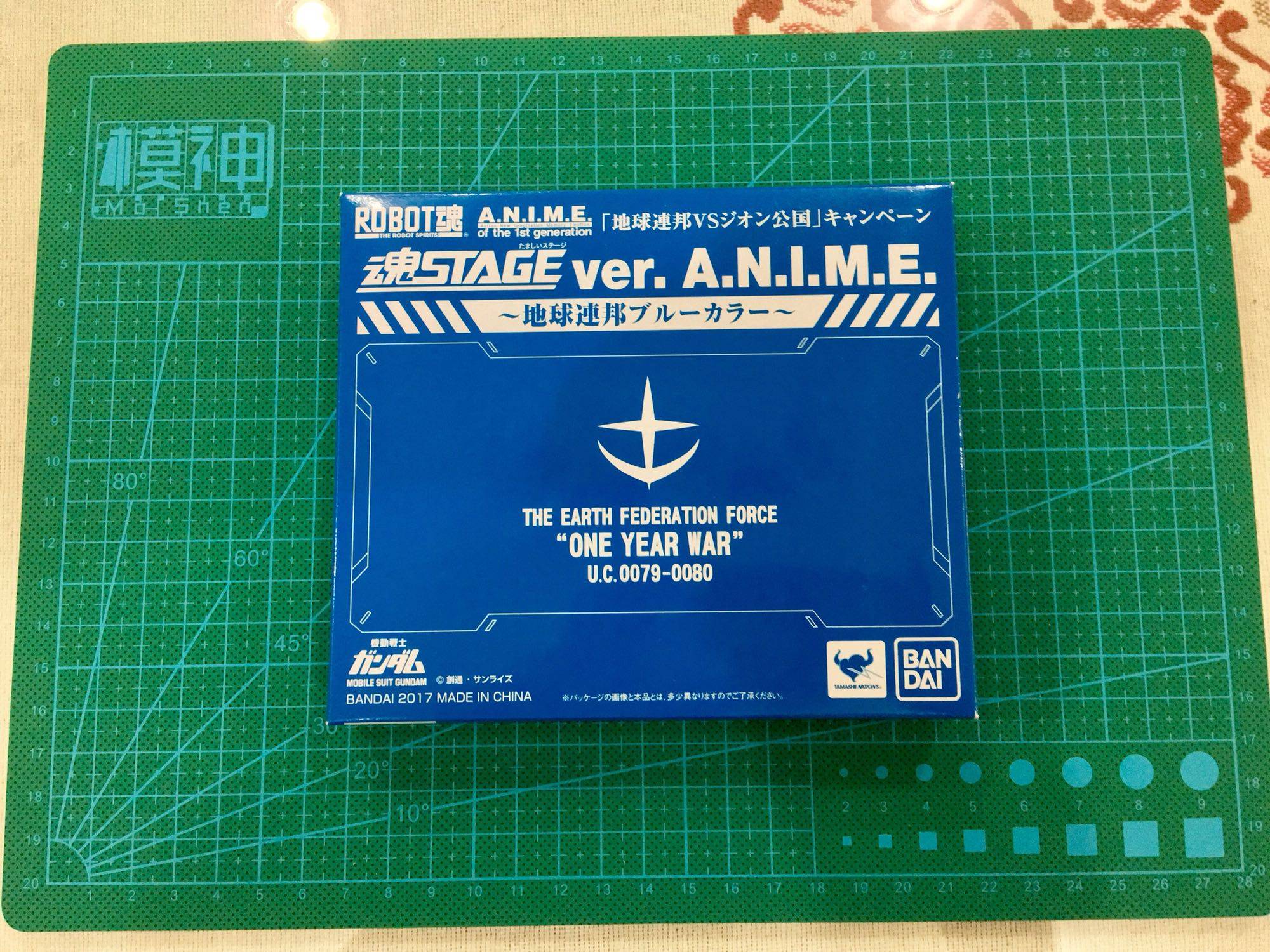 万代魂 robot魂 a.n.i.m.e 地球联邦军專用 蓝色支架 stage 現貨