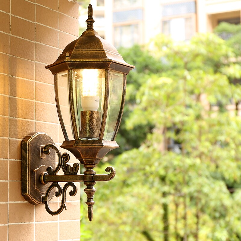 Wall lamp European-style living room bedroom balcony villa Doorway outdoors terrace garden courtyard Countryside Wall Waterproof Wallin the Decoration main material , Lamps , Wall lamp  category - from Buy2taobao.com to provide professional Taobao agent buy service