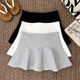 时尚 减龄百搭高腰显瘦半身裙蓬蓬裙防走光短裙a字裙伞裙女夏季