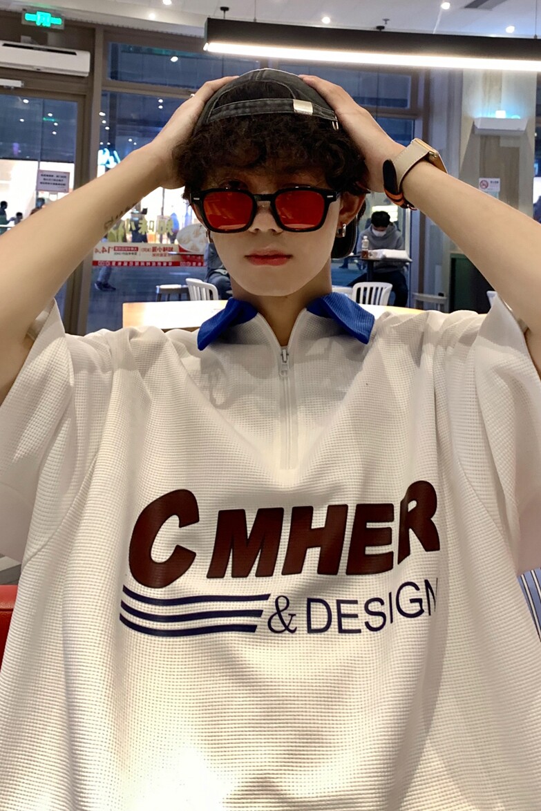 夏季男士短袖翻领t恤宽松休闲polo衫港风半袖ins潮流衣服PL03-P45,男装T恤,电商A152