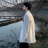韩版高级感小西装外套黑色oversize痞帅潮男士休闲西服XF120-P95,男装西服套装,电商A152, 韩版高级感小西装外套黑色oversize痞帅潮男士休闲西服XF120-P95,男装西服套装,电商A152,