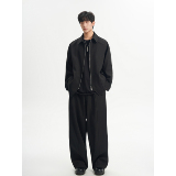 2026春夏新款高级感翻领夹克外套男韩版短款休闲套装F655-P95，男装夹克，电商A152