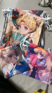 美少女战士抽绳束口袋收纳袋