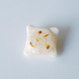 德国JIM动物骨材质日式 烤年糕造型纽扣 20mm一颗价 绝版