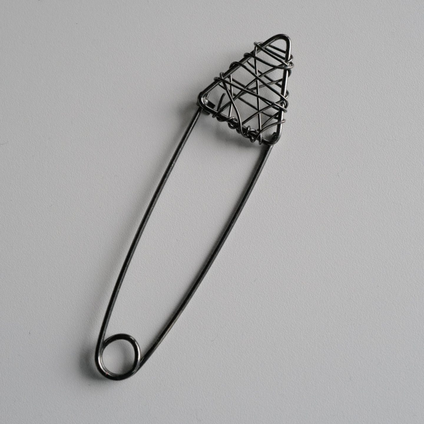 TextileGarden烟煤色金属别针