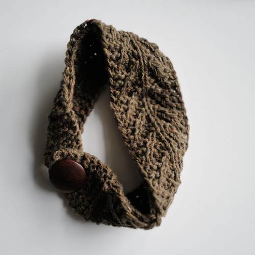 粗花呢纽扣发带编织材料包