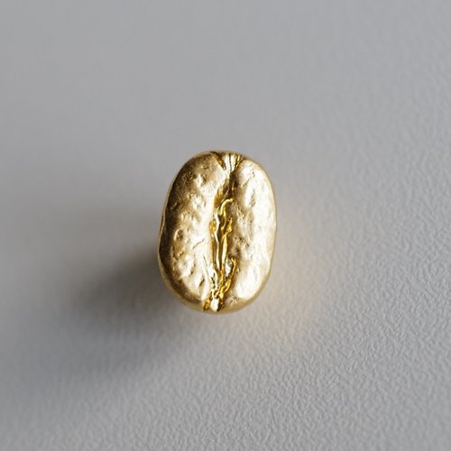 金色咖啡豆ABS材质纽扣