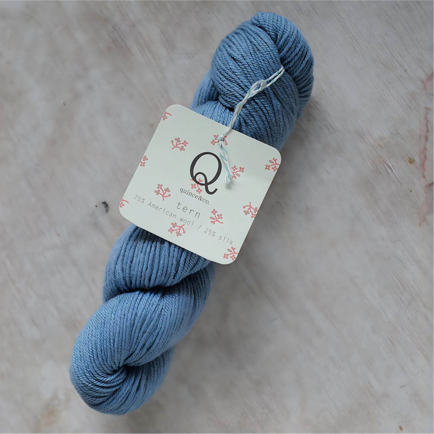 经典老版 408色仅1绞美国 Quince榨蚕丝羊毛手编线Tern围巾披肩线