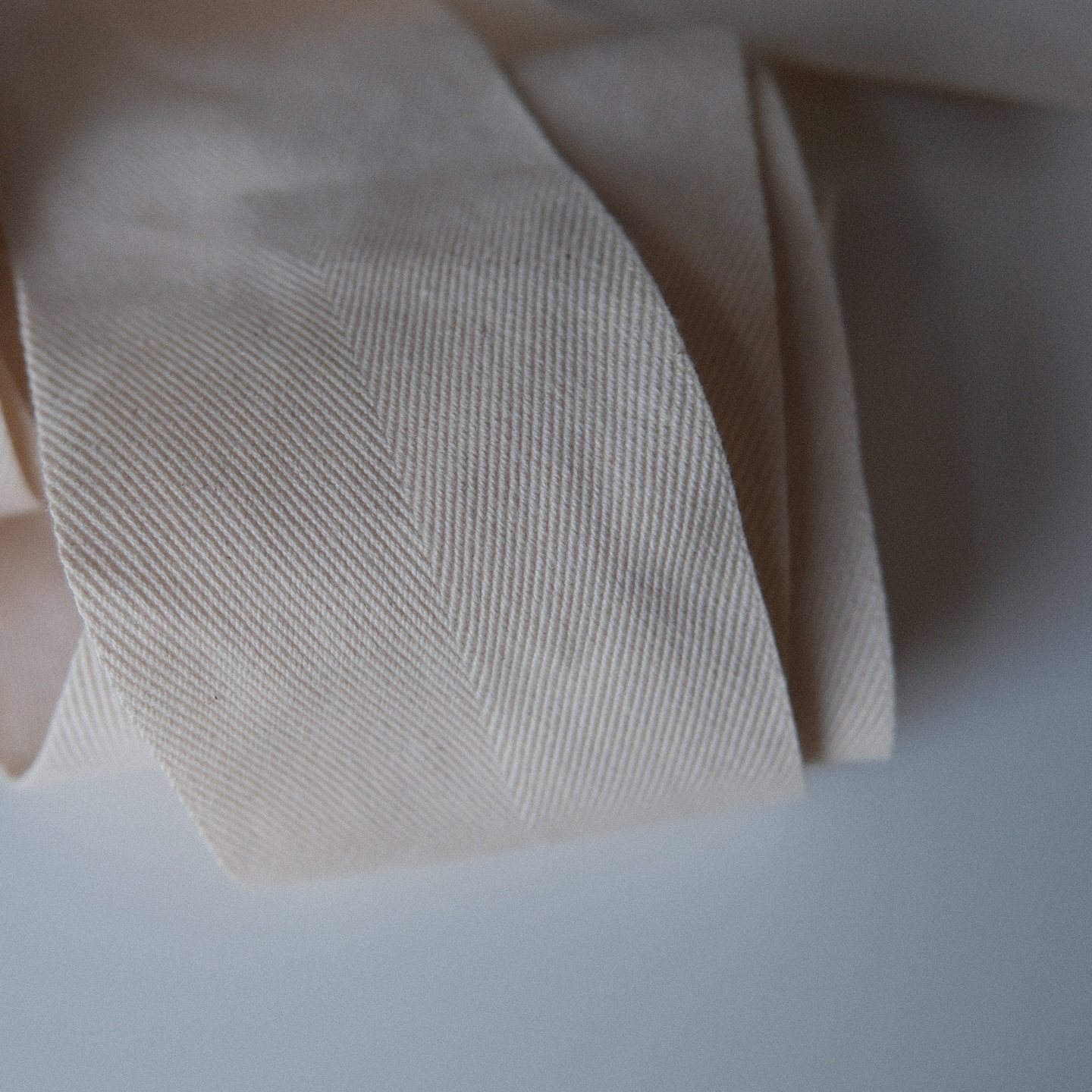 未染色英式扁带织带一米价