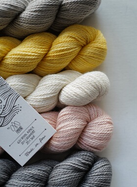 MAYU马尤 DK粗度 50克100米 秘鲁AMANO奢华羊驼羊绒真丝浸染线