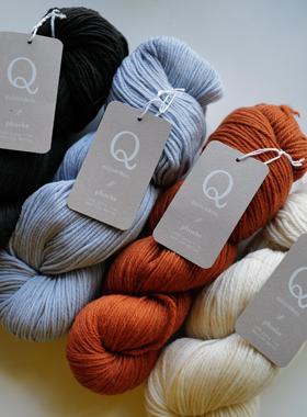 100克精纺美利奴羊毛线Phoebe Quince and co  Sport Weight粗度