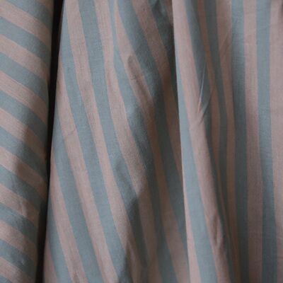 花枝水彩条纹棉布147cm宽