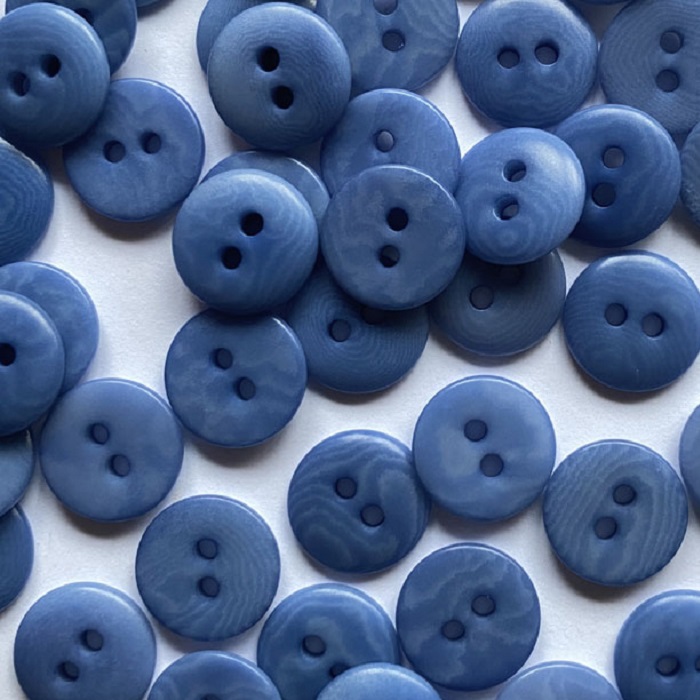 11mm1颗价格英国textile garden象牙棕榈简洁中蓝纽扣