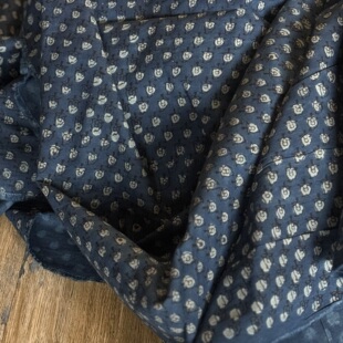 20cm长价115cm宽英国Merchant and mills卡西迪靛蓝印度棉布