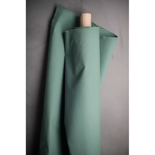 20cm长价150cm宽英国Merchant and mills挺阔雾粉绿干有机棉油布