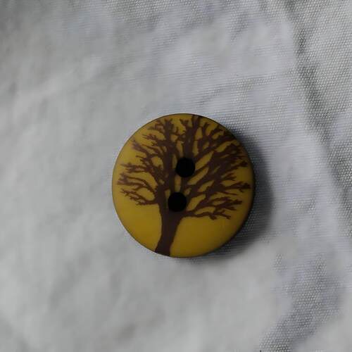 英国TextileGarden蜂黄粗枝纽扣