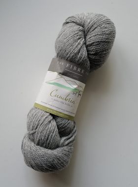 Isel 色仅一绞Cumbria Worsted粗度英国The Fibre Co羊毛马海毛线