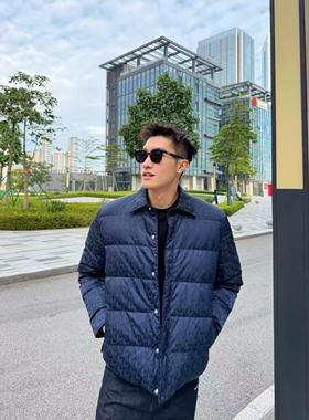 CHESTER CHARLES | 2026新款 男款 暗花logo羽绒服