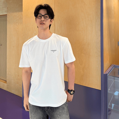 CHESTER CHARLES | 2026新款 男款 简约小字母logo短袖T恤