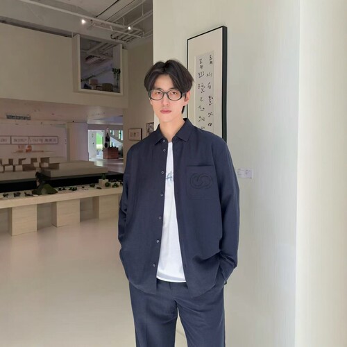 CHESTER CHARLES | 2026新款 男款 口袋logo衬衫松紧腰休闲裤套装