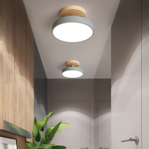 黃銅輕奢簡約燈具H65北歐后現代創意平板燈吸頂燈led極簡臥室