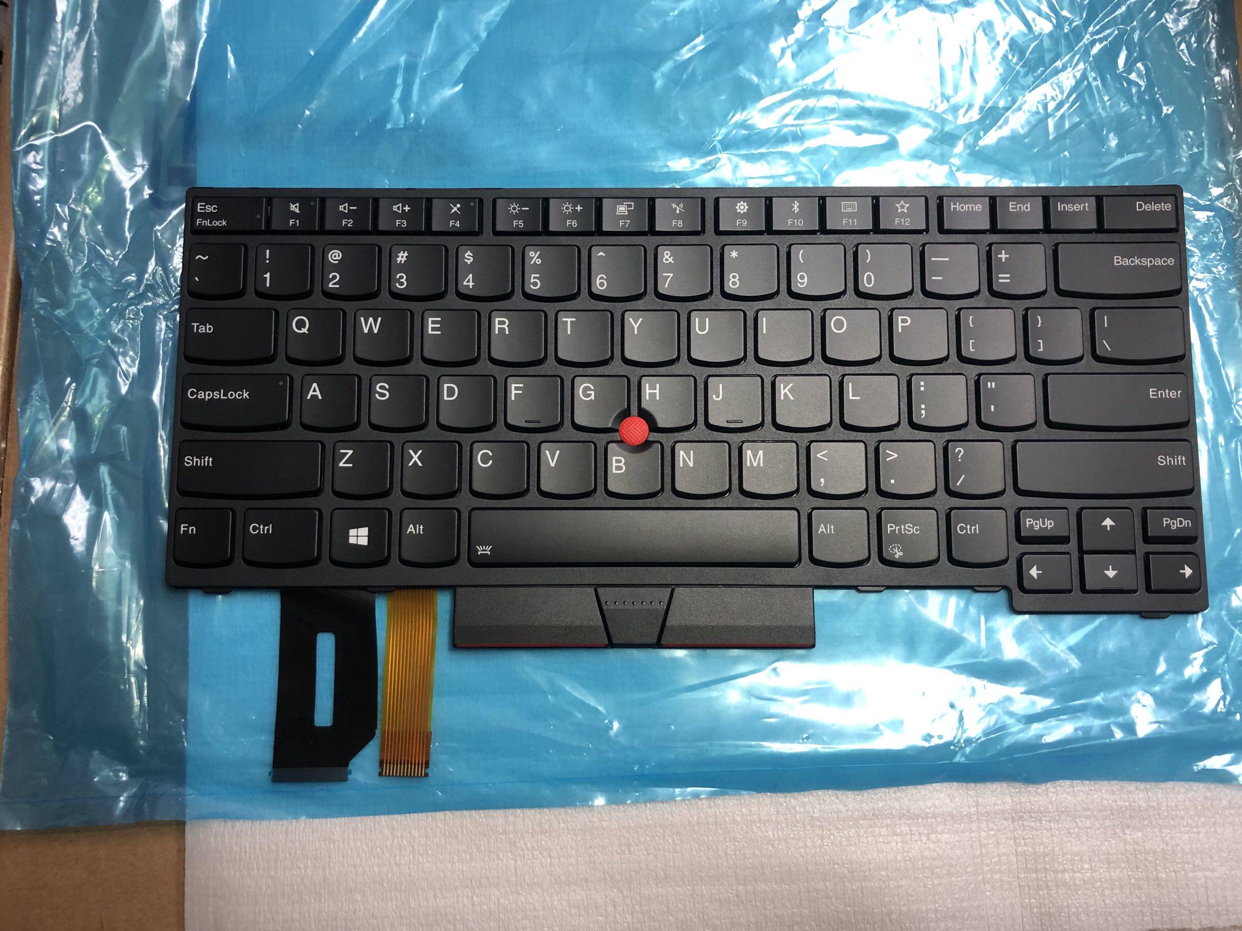 ThinkpadT480S E490 E480 L480 L380 L390 US背光键盘01YP280 - 实物图