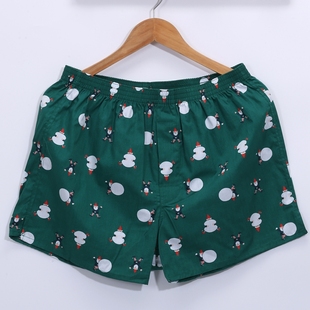 薄款 青年中老年夏季 运动短裤 家居裤 阿罗裤 睡裤 男纯棉宽松透气内裤