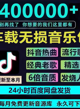 2026年无损车载音乐下载包高音质免费抖音MP3歌曲dj/flac/wav/mp4