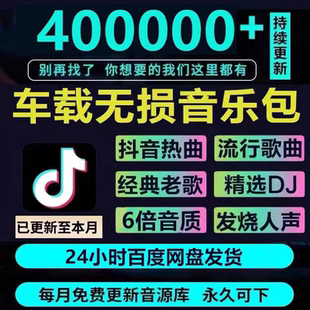 2024年无损车载音乐下载包高音质免费抖音MP3歌曲dj wav mp4 flac