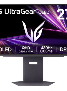LG 27GX790A26.5英寸2k480Hz24/27寸双模OLED显示器DP2.1显示器