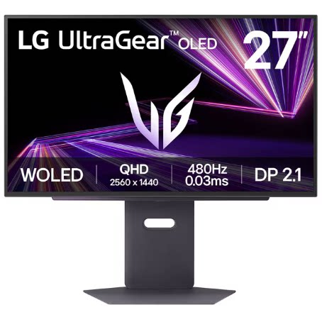 LG27英寸2K/480HzOLED显示器
