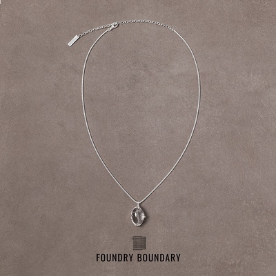 白水晶女极简项链原创小众