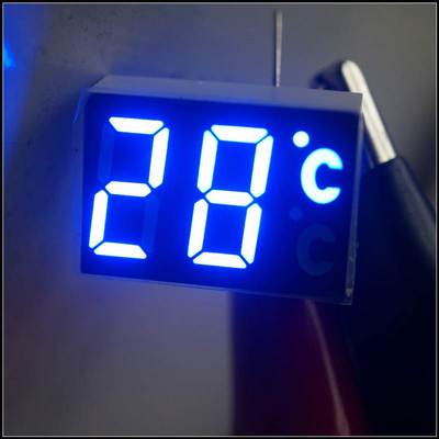 1元2个搞不懂的温度表供电无参数