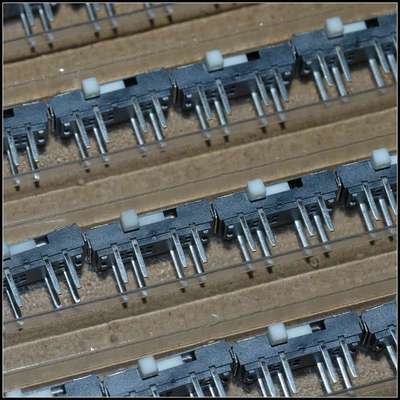 三档双路波段开关90度迷你