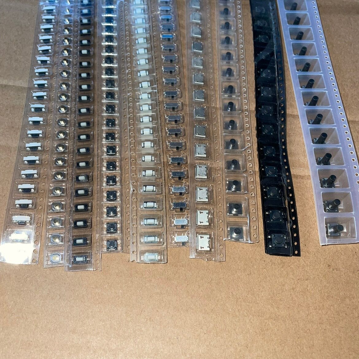 10种不同的开关等贴片随机发货 一种20个左右 常用小开关属于什么档次？
