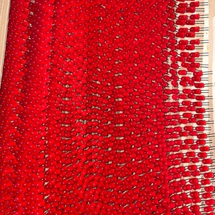 红光 引脚氧化生锈 红色5.0led灯珠 约25个左右 一元