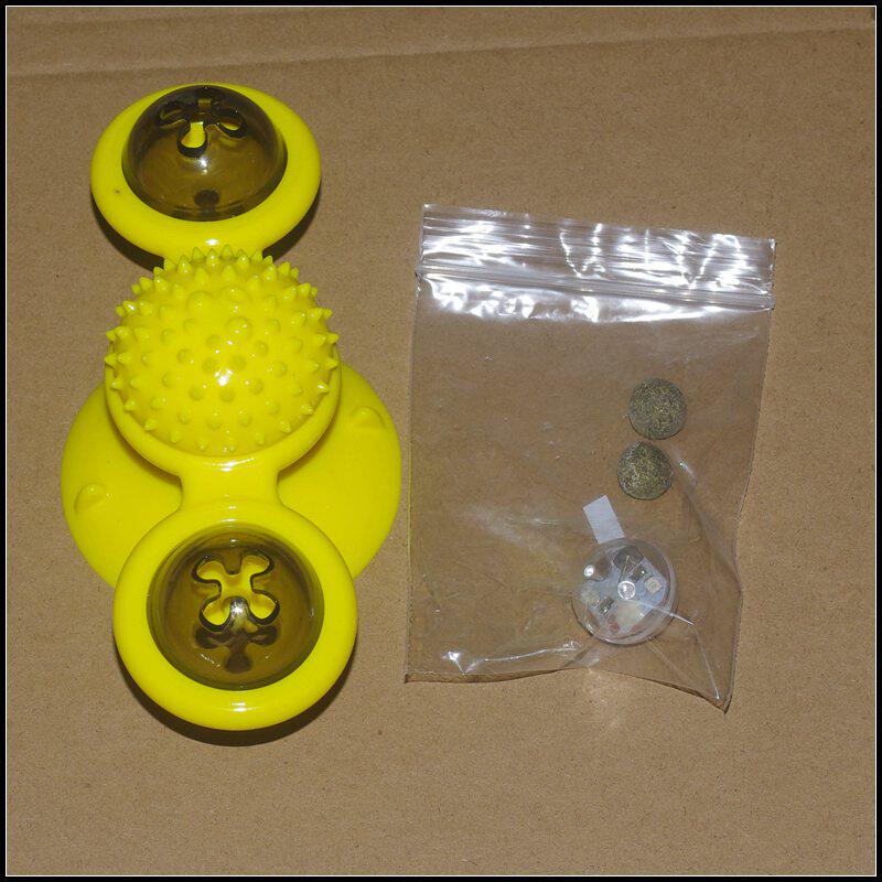 猫咪玩具 里面的薄荷球发霉了 旋转玩具