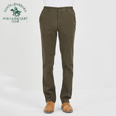 纯色休闲裤 S.B.P.R.C 男士 商务修身 圣大保罗 新款