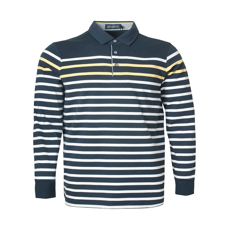 圣大保罗男装专柜正品秋冬款商务休闲纯棉长袖T恤衫