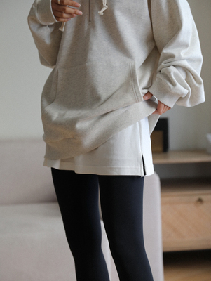 小屁帘叠穿内搭短裙直筒