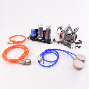 长管呼吸器面罩 口罩 防尘喷漆 搭配6200 防毒面具 包邮 供气式