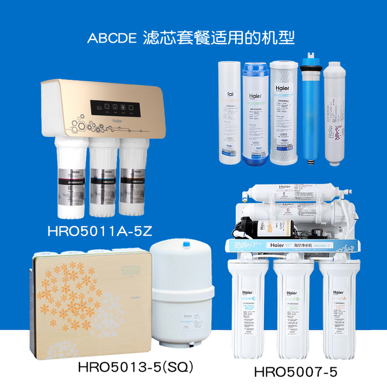 海尔净水器升级版滤芯