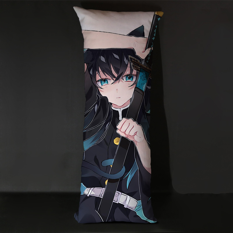 鬼灭之刃时透无一郎周边手办等身抱枕头人形玩偶公仔棉花娃娃1m8