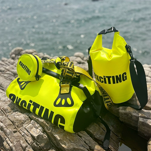 Портативная спортивная сумка, вместительная и большая водонепроницаемая сумка через плечо с разделителями для путешествий