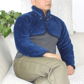 坎肩 加厚防寒防冻男士 冬季 保暖护肩周肩炎中老年睡觉护肩膀长袖