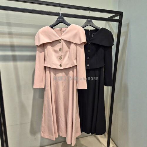 Michaa 奥特莱斯代购 名媛气质连衣裙 不议价包快递